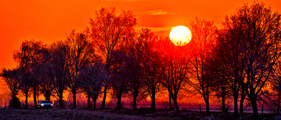Winter Sunset XI - ID 014330