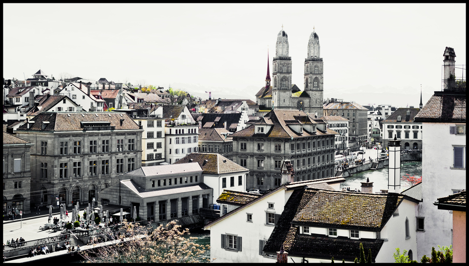 View from Lindenhof Zurich - ID 014687